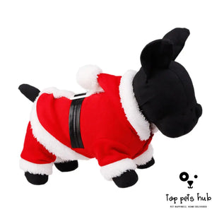 FestiveFur Christmas Warm Clothes for Pets - Holiday Fashion