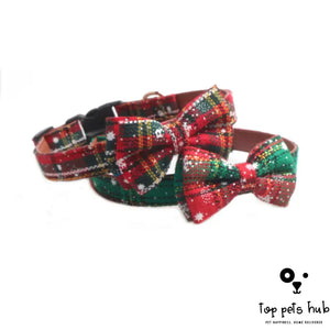 Aminger Christmas Pet Collar - Festive Dog