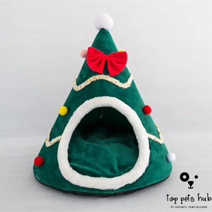 Christmas Hat Pet Nest