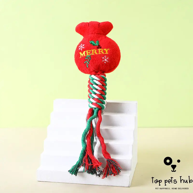 Christmas Molar-Resistant Pet Toy