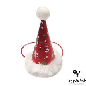 Pet Christmas Hat Set
