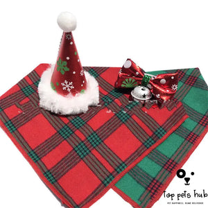 Pet Christmas Hat Set