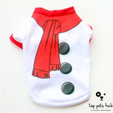 Christmas Snowman Pet T-shirt