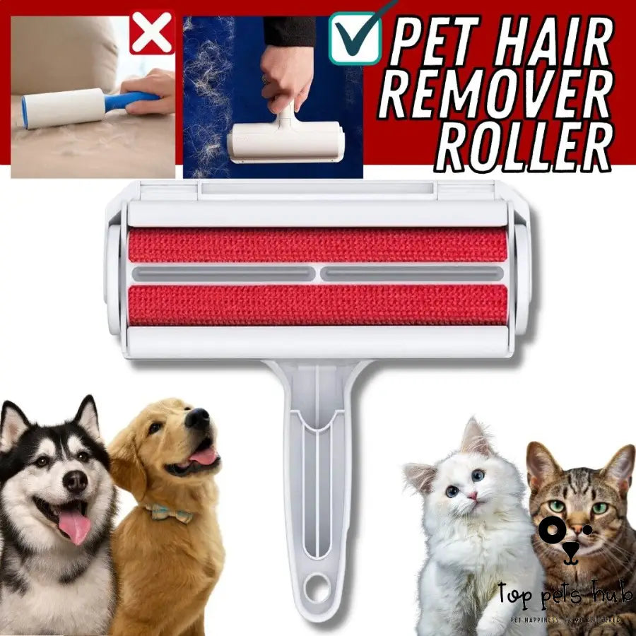 EcoRoll Pet Hair Lint Remover Roller