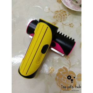 Dual-Purpose Pet Brush and Comb
