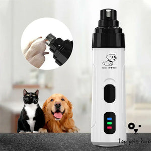 Electric Pet Nail Grinder Trimmer Tool