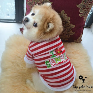 Festive Christmas Dog Clothes