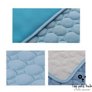 ChillPaws Ice Silk Cooling Pad for Pets