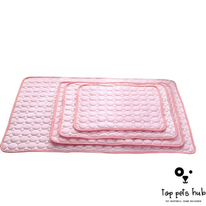 ChillPaws Ice Silk Cooling Pad for Pets