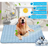 ChillPaws Ice Silk Cooling Pad for Pets