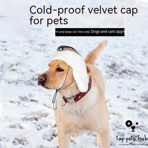 Cold-Proof Fleece Pet Hat