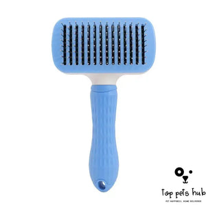 Self-Cleaning Stainless Steel Pet Comb