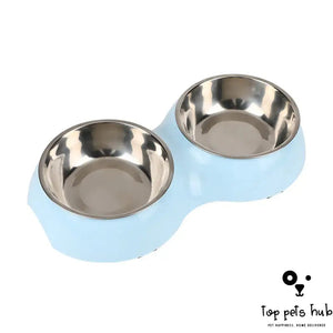 Dual-Use Round Pet Bowl