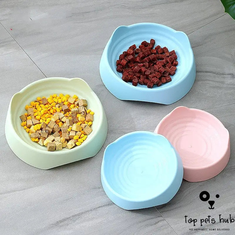 Durable Plastic Pet Ear Thread Bowl