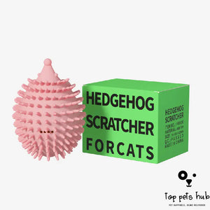 Hedgehog Cat Corner Tickler Toy with Mint