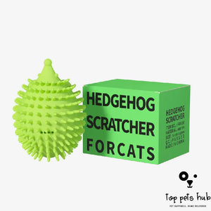 Hedgehog Cat Corner Tickler Toy with Mint
