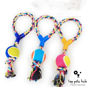 Cotton String Hand Ball Dog Toy