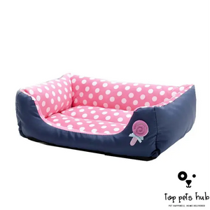 SnuggleWave Pet Sofa Bed - Cozy Kennel for Dogs and Cats