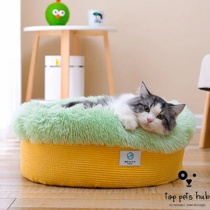 Plush Round Pet Nest