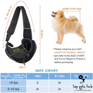 Stylish Outdoor Crossbody Bag for Carrying Pets