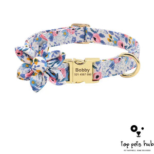 Printed Personalized Dog Collar