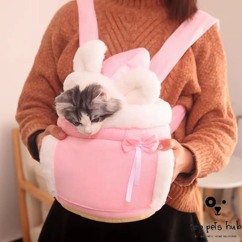 Cute Japanese and Korean Style Cat Bag