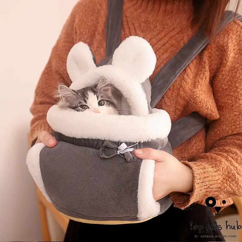 Cute Japanese and Korean Style Cat Bag