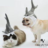 Cute Halloween Pet Shark Hat