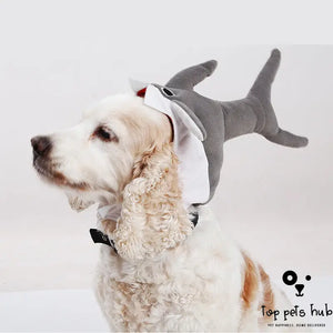 Cute Halloween Pet Shark Hat