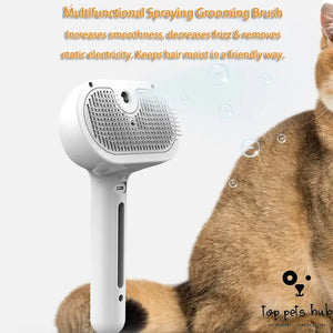 MistyGroom Self-Cleaning Pet Comb