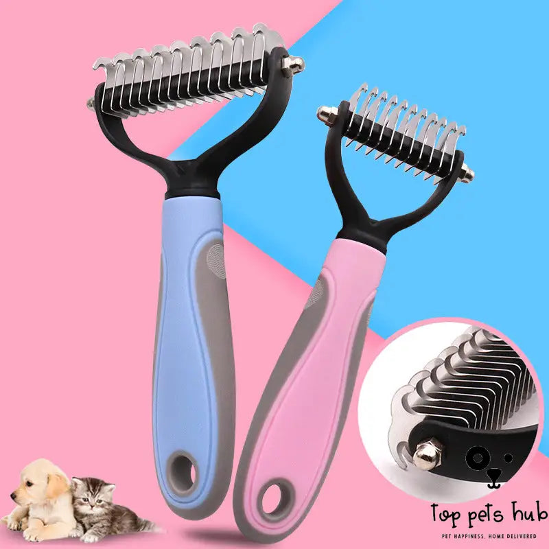 DualGroom Double-Sided Pet Grooming Brush