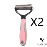 DualGroom Double-Sided Pet Grooming Brush