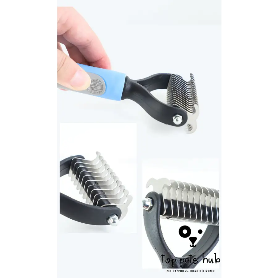 DualGroom Double-Sided Pet Grooming Brush