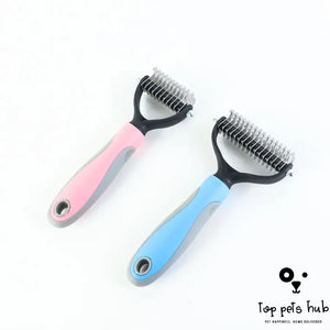 DualGroom Double-Sided Pet Grooming Brush