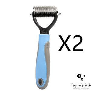 DualGroom Double-Sided Pet Grooming Brush