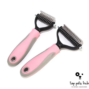 DualGroom Double-Sided Pet Grooming Brush