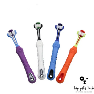 TriBrush Three-Sided Pet Toothbrush