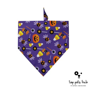 Halloween Dog Bib Saliva Towel