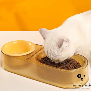 Mixed Spoon Pet Food Bowl