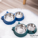 Dogs And Cats Anti-tumble Double Bowl Automatic Drinking Pet