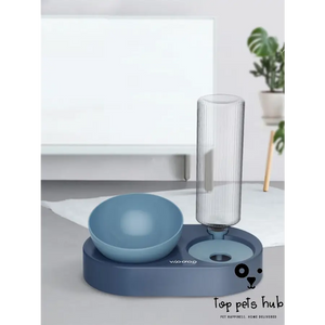 Double Bowl Automatic Pet Feeder
