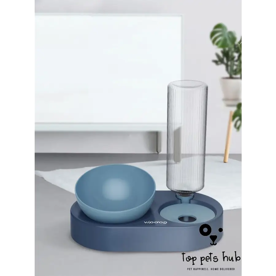 Double Bowl Automatic Pet Feeder