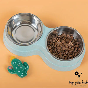 Double Pet Feeder