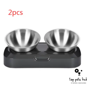 Pet Double Night Stainless Steel Bowl