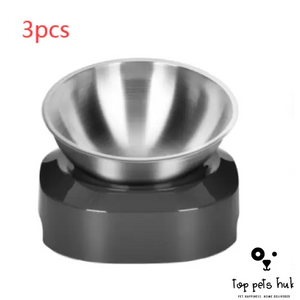 Pet Double Night Stainless Steel Bowl