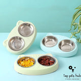 Stainless Steel Double Pet Bowls