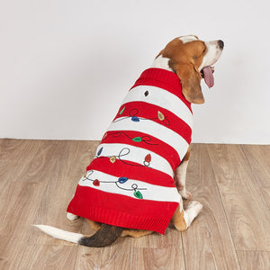 High Neck Christmas Sweater for Pets