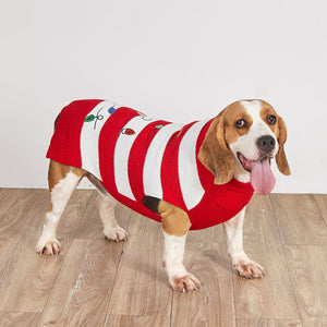 High Neck Christmas Sweater for Pets