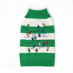 High Neck Christmas Sweater for Pets