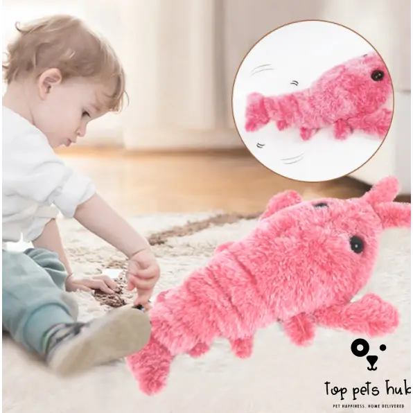 JumpingShrimp Electric Cat Toy with USB Charging